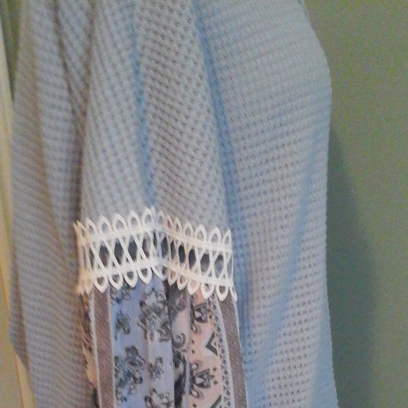 Truself, Long Sleeve Top, 1X - Picture 3 of 7